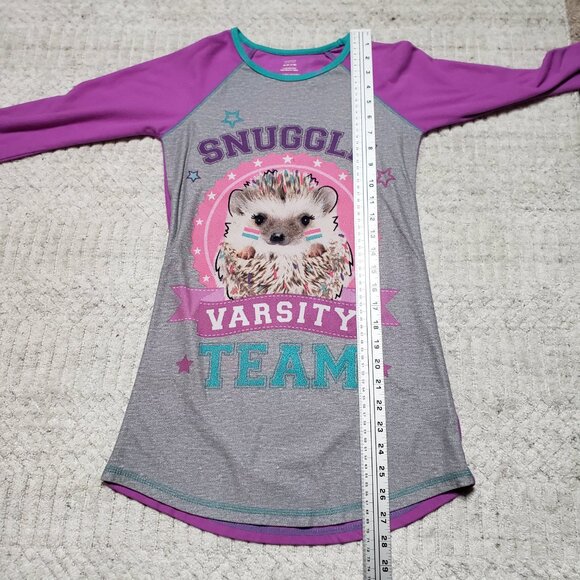 🦔 Komar Kids Girls Hedgehog Nightgown – Size 6 - Picture 9 of 12